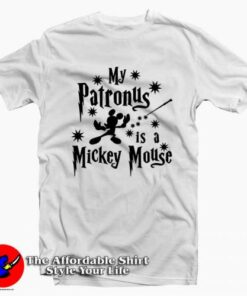 My Patronus Is A Mickey Mouse Tee Shirt My Patronus Is A Mickey Mouse Tee Shirt