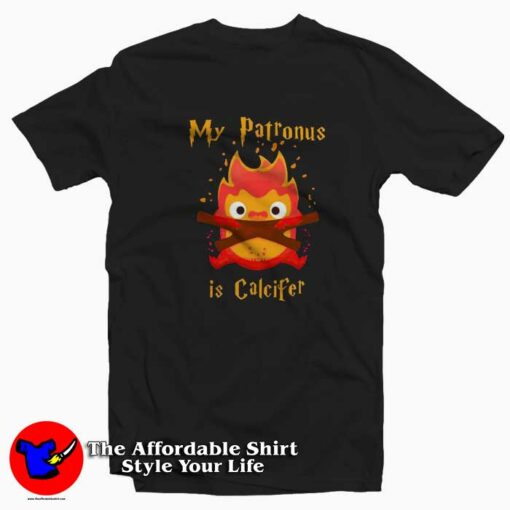 My Patronus Is Calcifer Funny Christmas Unisex T-shirt On Sale