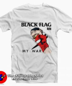 My War Black Flag Album Vintage Graphic T-Shirt On Sale My War Black Flag Album Vintage Graphic T-Shirt On Sale