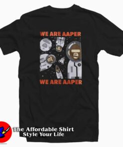 NASA x Bape A Bathing Ape T Shirt Cheap Bape Collection 1
