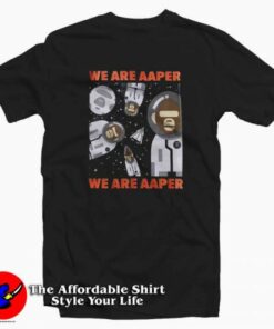 NASA x Bape A Bathing Ape T-Shirt Cheap Bape Collection 1 NASA x Bape A Bathing Ape T Shirt Cheap Bape Collection 2