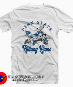 NCAA Penn State Nittany Lions Disney T Shirt On Sale 1