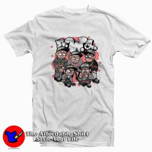 NWA Dr Dre Eazy E DJ Yella MC Ren T-shirt On Sale