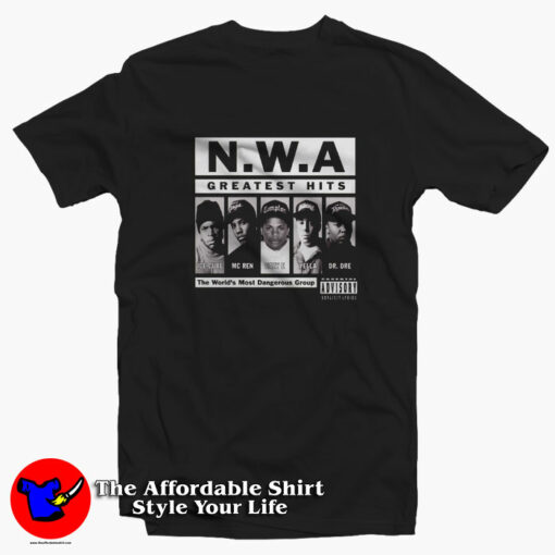 NWA The World’s Most Dangerous Group T-Shirt On Sale