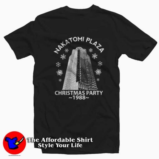 Nakatomi Plaza Christmas Party 1988 T-shirt On Sale