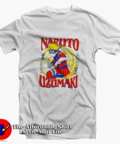 Naruto Shippuden Uzumaki Groovy Unisex T-shirt On Sale Naruto Shippuden Uzumaki Groovy Unisex T-shirt On Sale