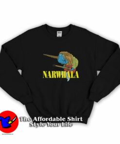 Narwhala Unplugged Nirvana Kurt Cobain Sweatshirt On Sale 1