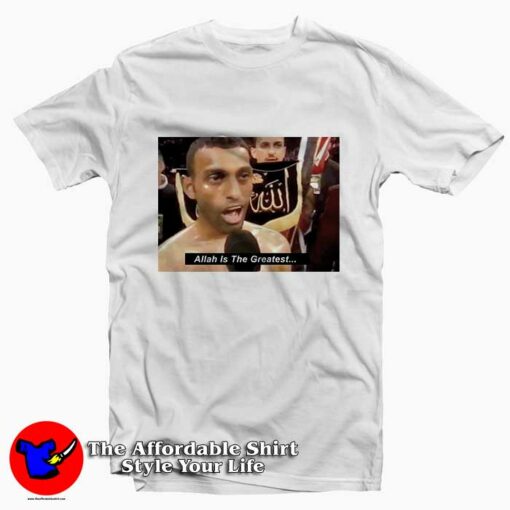 Naseem Hamed Allah Is The Greatest Tee Shirt