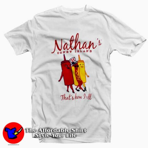 Nathans Coney Island That’s Howl Graphic T-Shirt On Sale