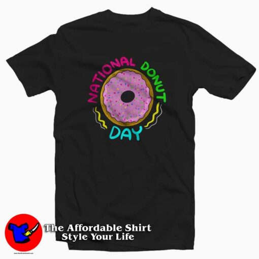 National Donut Day Sweet Tooth Unisex T-shirt On Sale