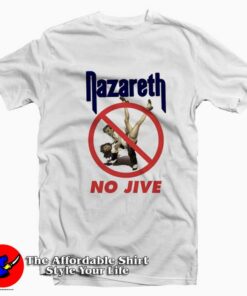 Nazareth No Jive Tour Graphic Unisex T Shirt On Sale 1