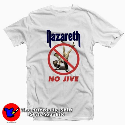 Nazareth No Jive Tour Graphic Unisex T-Shirt On Sale