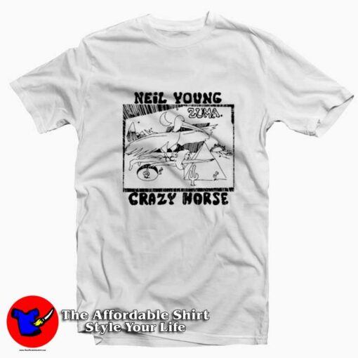 Neil Young Crazy Horse Zuma Graphic Unisex T-Shirt On Sale