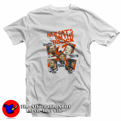 New Cats on the Block Football Unisex T-Shirt On Sale