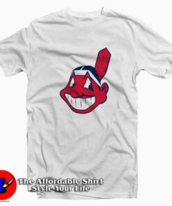 New Cleveland Indians Mascot Chief Wahoo T shirt On Sale 1