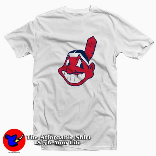 New Cleveland Indians Mascot Chief Wahoo T-shirt On Sale