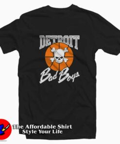 New Detroit Pistons Bad Boys Logo T shirt On Sale 1