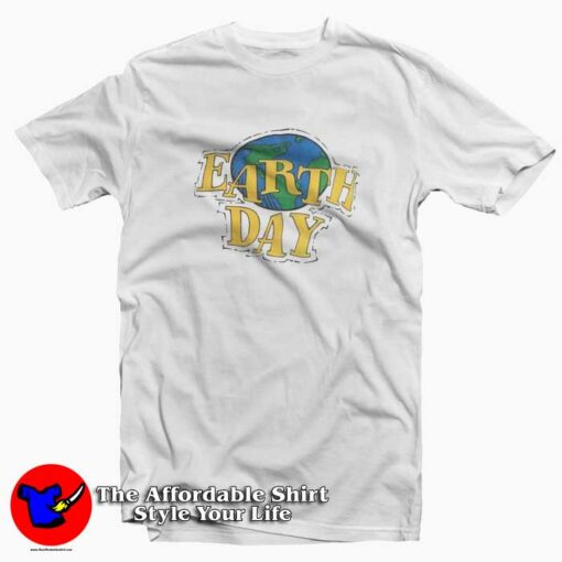 New Earth Day Graphic T-Shirt Cheap