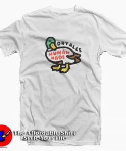 New Human Made Dryalls Duck Unisex T-shirt On Sale New Human Made Dryalls Duck Unisex T-shirt On Sale
