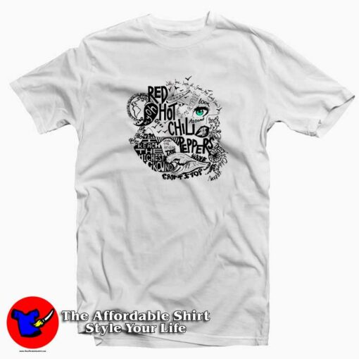 New Red Hot Chili Peppers T-Shirt Cheap