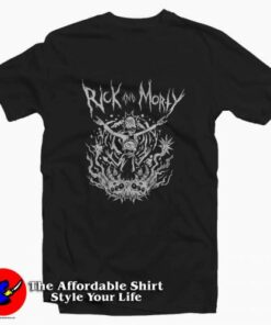 New Rick And Morty Metal Maelstrom T-shirt On Sale 1 New Rick And Morty Metal Maelstrom T shirt On Sale 2