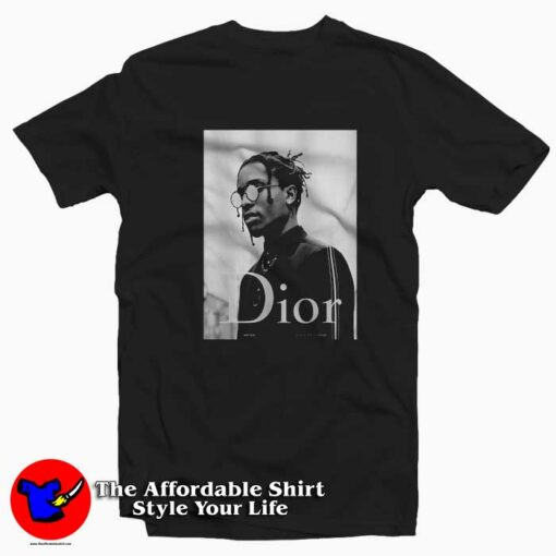 New Style Asap Rocky Dior Unisex T-shirt On Sale