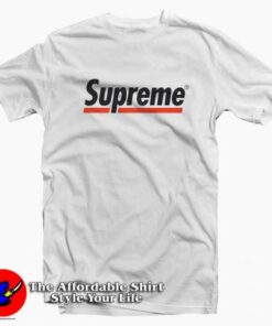 New Supreme Underline T-Shirt Supreme Collection