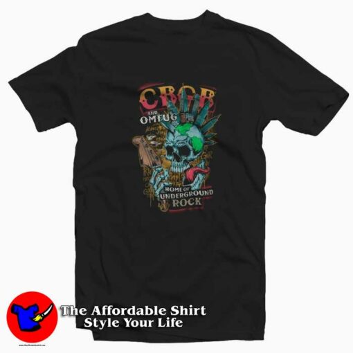 New York City CBGB Retro Concert Rocker 1973 T-shirt On Sale