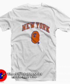 New York X A Bathing Ape Pete Davidson Unisex T-shirt On Sale New York X A Bathing Ape Pete Davidson Unisex T-shirt On Sale
