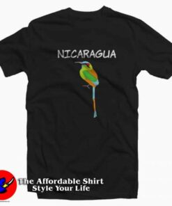 Nicaraguan Bird Guardabarranco Unisex T-shirt On Sale