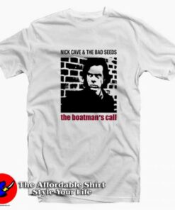 Nick Cave And The Bad Seeds The Boatman’s Call T-shirt On Sale Nick Cave And The Bad Seeds The Boatman’s Call T-shirt On Sale