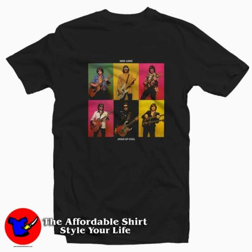 Nick Lowe Jesus of Cool Pure Pop For Now People T-Shirt On Sale