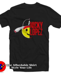 Nicky Lopez Salute Atlanta Braves Graphic T Shirt On Sale 1