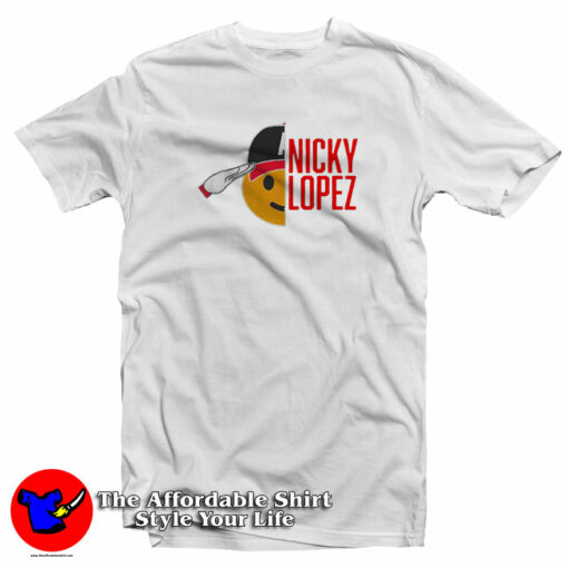 Nicky Lopez Salute Atlanta Braves T-Shirt