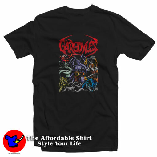 Night Warriors Gargoyles Monster Unisex T-Shirt On Sale