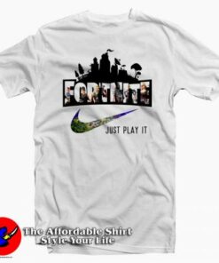 Nike Fortnite Just Play It T-Shirt Cheap Trend Nike Fortnite Just Play It T-Shirt Cheap Trend