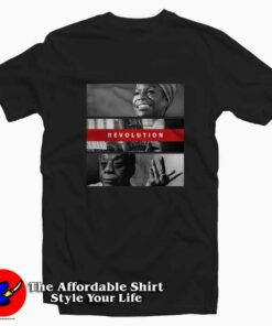 Nina Simone and James Baldwin Black Lives Matter T-shirt On Sale