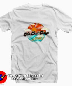 No Bad Days Livin on Cloud Retro Unisex T-shirt On Sale No Bad Days Livin on Cloud Retro Unisex T-shirt On Sale