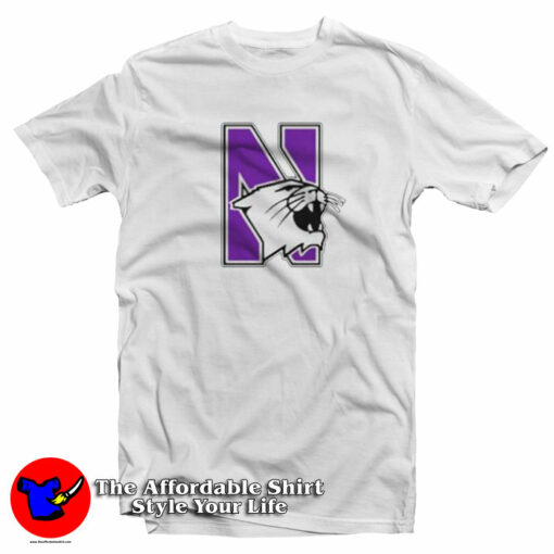 Northwestern Cat Against Wildcats T-Shirt