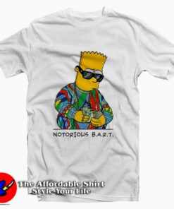 Notorious Bart Simpson Tee Shirt Notorious Bart Simpson Tee Shirt