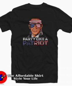 Obama American Flag Sunglasses Unisex T-shirt Cheap