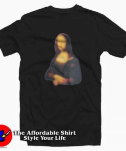 Off-White Blurred Monalisa Unisex T-shirt On Sale 1 Off White Blurred Monalisa Unisex T shirt On Sale 2