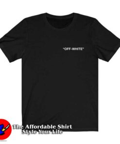 Off White Gradient Diagonal Tee Shirt 1