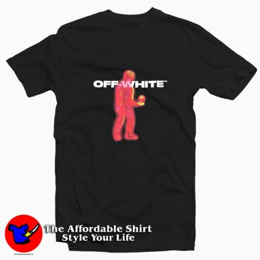 Off White Hands And Planet Unisex T-shirt On Sale