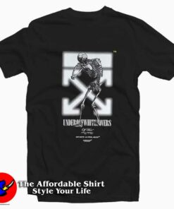 Off White X Undercover Skeleton Dart Unisex T-shirt On Sale