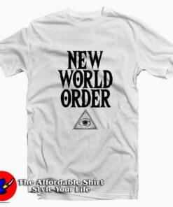 Official New World Order Illuminati T-shirt On Sale Official New World Order Illuminati T-shirt On Sale