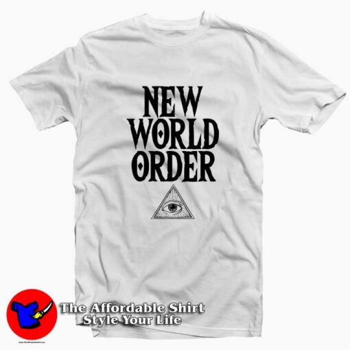 Official New World Order Illuminati T-shirt On Sale