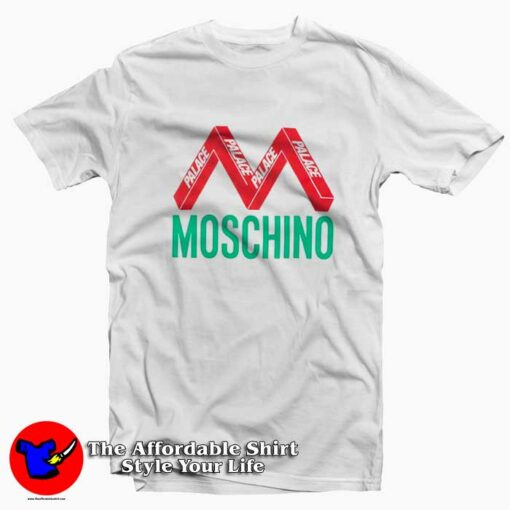 Official Palace Moschino Unisex Adult T-shirt On Sale