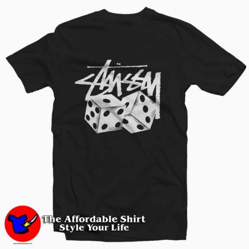 Official Stussy Pair Of Dice Unisex T-shirt On Sale