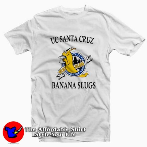 Official UCSC Santa Cruz Banana Slugs Unisex T-shirt On Sale